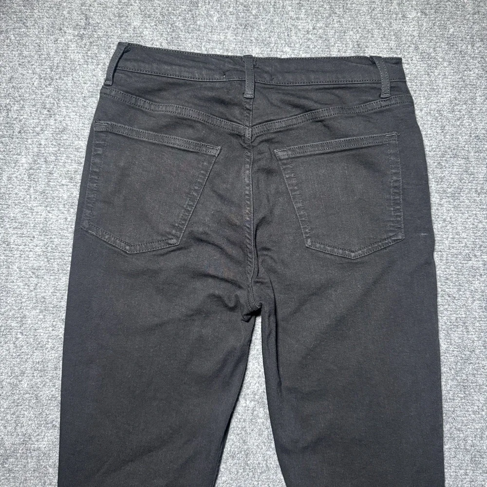 Reformation High & Skinny Denim Jeans Black High Rise Stretch Women 28x28